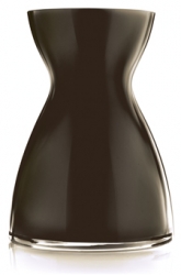 Eva Solo Florentine váza 20cm, černá 